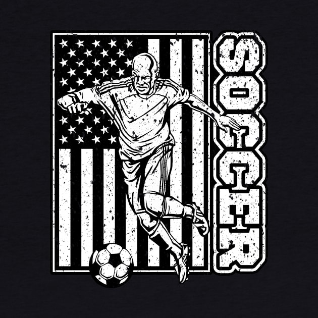 USA Soccer Player Futbol by megasportsfan